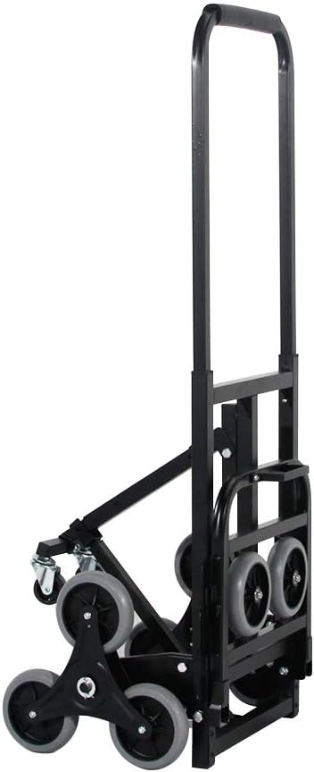 sogesfurniture Saco de Servicio Pesado Carretilla Plegable Plegado automático, Mango Extensible Capacidad de Carga: 150 kg,BHEU-KT-2025B