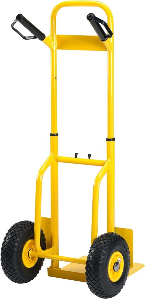 Stanley SXWTD-FT520 120 kg Steel Folding Hand Truck - Yellow