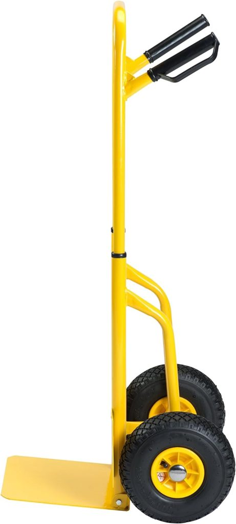 Stanley SXWTD-FT520 120 kg Steel Folding Hand Truck - Yellow